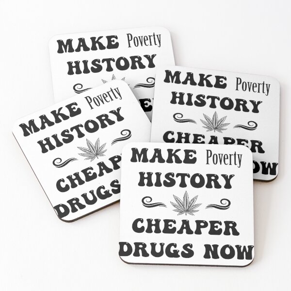 Item preview, Make Poverty History Cheaper Drugs Now - Large in Black designed and sold by NoMatterLab.