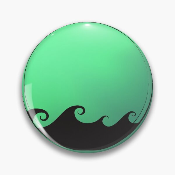 Item preview, Green Ocean Wave designed and sold by missbrink.