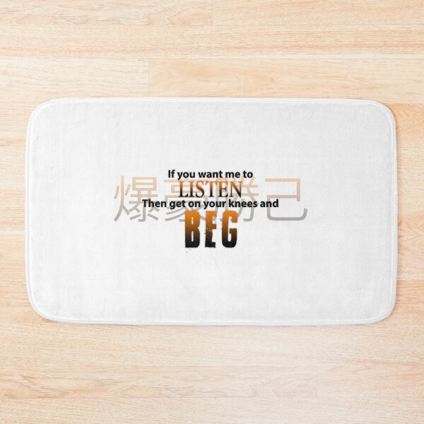 Item preview, listen to me designed and sold by QuotesfromHELL.