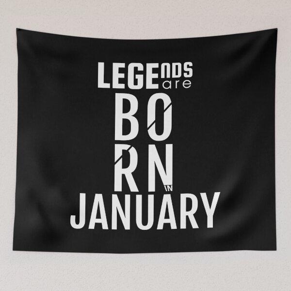 Item preview, Legends born in January designed and sold by Gajaman Creations.
