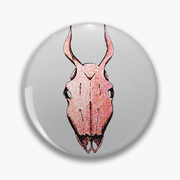 Item preview, Red Deer Skull designed and sold by WildandDivine.