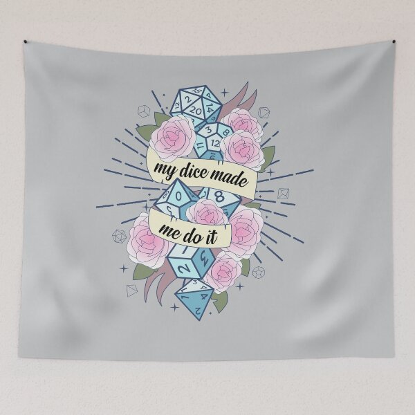 Item preview, My Dice Made Me Do It designed and sold by MagicCatSmudge.