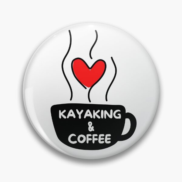 Item preview, Kayaking & coffee designed and sold by TheGreenGoat.