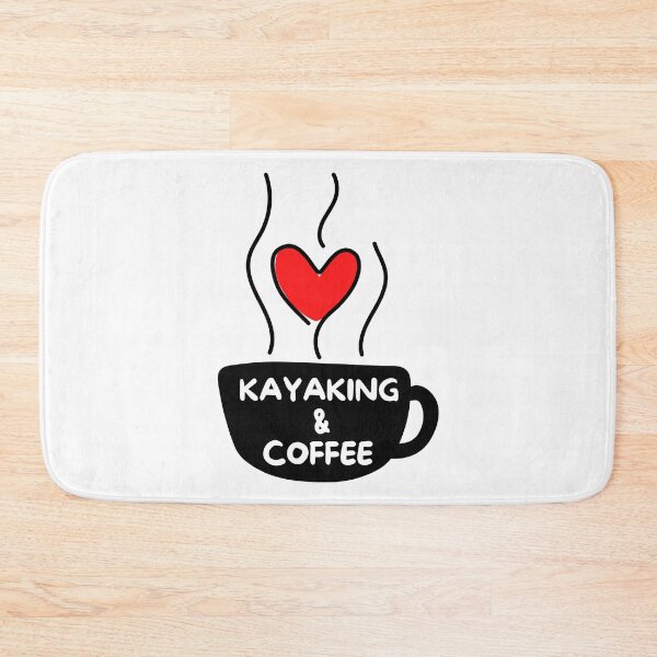 Item preview, Kayaking & coffee designed and sold by TheGreenGoat.