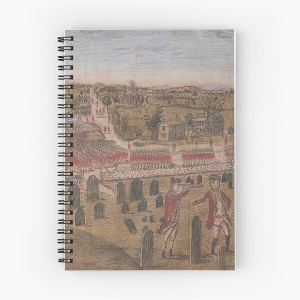 Item preview, Old Concord Massachusetts British Occupation Map (1775) Vintage American Revolution Artwork designed and sold by BravuraMedia.