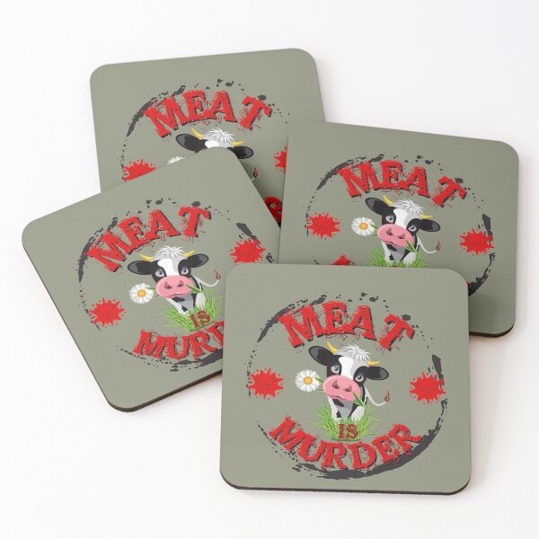 Item preview, Meat is murder designed and sold by Growwithme.