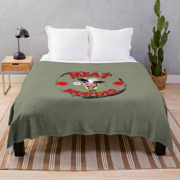 Item preview, Meat is murder designed and sold by Growwithme.