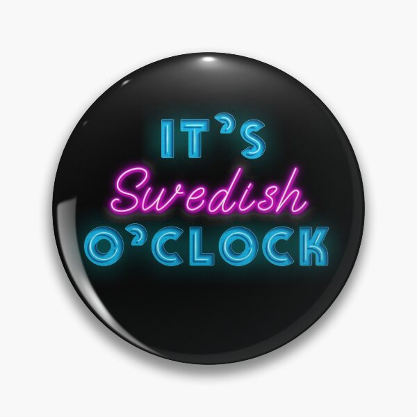 Item preview, It is Swedish O`clock Cool Neon Sign  designed and sold by Urosek.