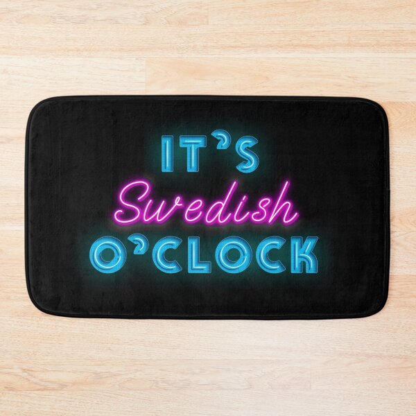 Item preview, It is Swedish O`clock Cool Neon Sign  designed and sold by Urosek.
