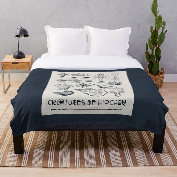 Item preview, Nautical Blanket, Beach House Decor, Coastal designed and sold by SeattlePig.