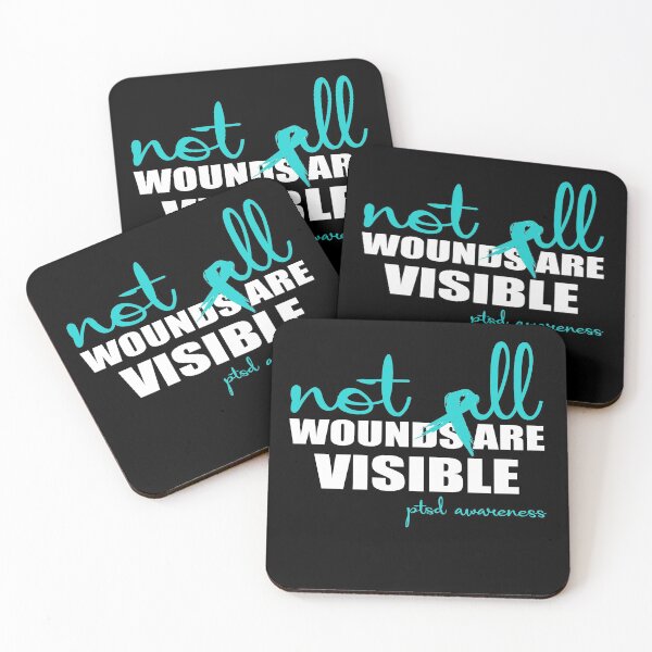 Item preview, Not all woundsare visible ptsd awareness designed and sold by FranFornix.