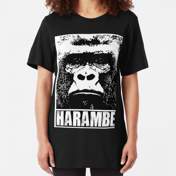 harambe Slim Fit T-Shirt
