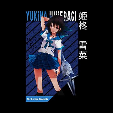 Yukina Himeragi - Strike the Blood IV Sticker for Sale by ice-man7