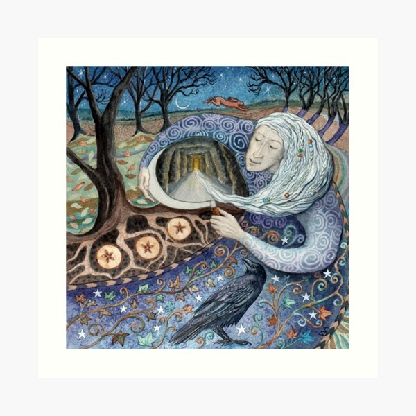 Samhain Art Print