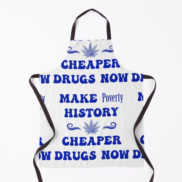 Item preview, Make Poverty History Cheaper Drugs Now - Large in Blue designed and sold by NoMatterLab.