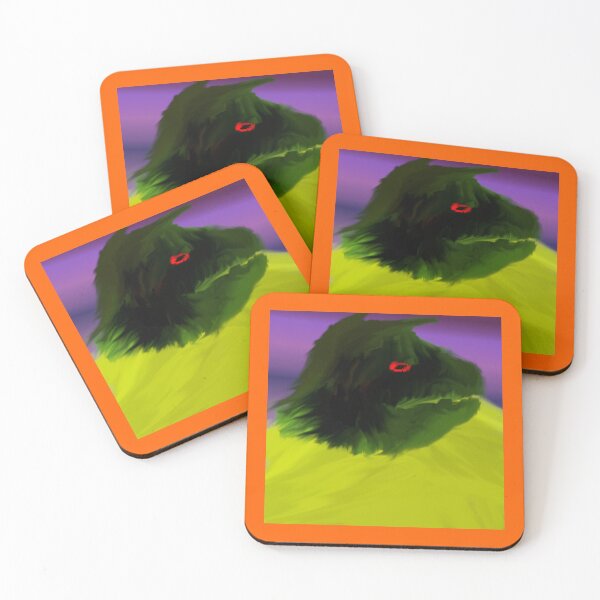 Item preview, SLAY YOUR DRAGONS_Fallen Green Dragon (Evening Outside) designed and sold by SelfUpgrade.
