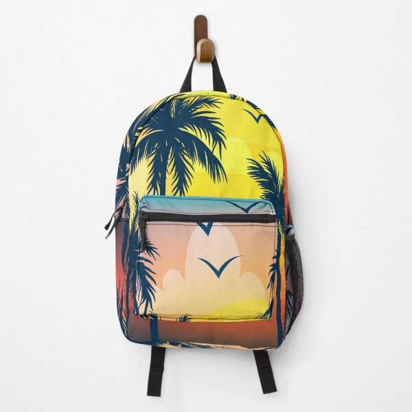 Item preview, Retro Vibes Tropical Palm Trees, Cool Sunset designed and sold by PadMode.