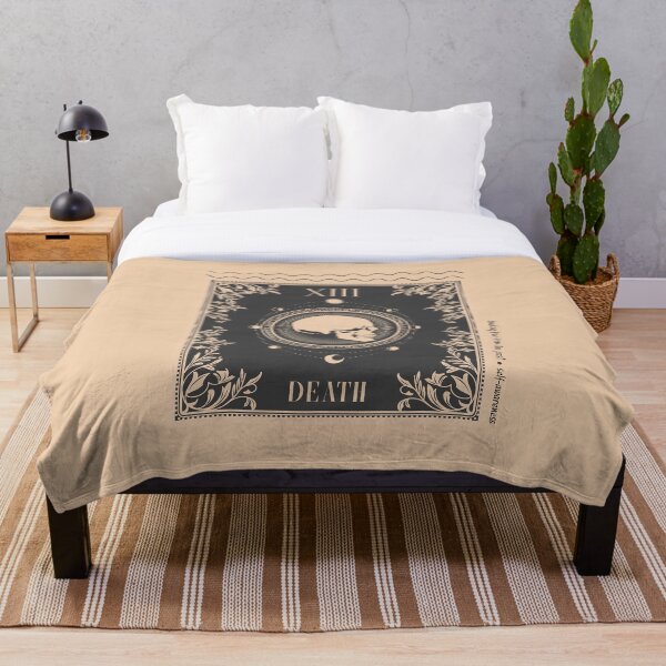 Item preview, Tarot Tapestry Death, Goth Decor designed and sold by SeattlePig.