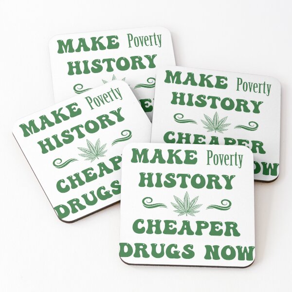 Item preview, Make Poverty History Cheaper Drugs Now - Large in Green designed and sold by NoMatterLab.