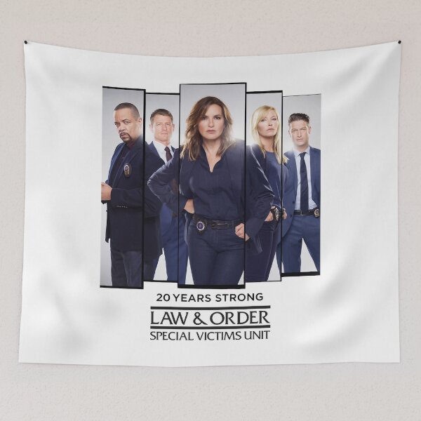 Item preview, Law and Order SVU Lach Halloween Christmas 20 Years Strong designed and sold by LawandorderHa.