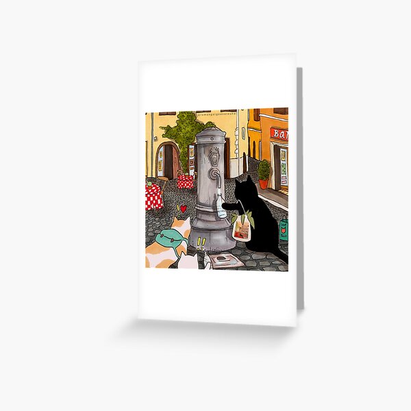 Item preview, Journal of a Cat in Rome - Stanis, Tourists and Nasone designed and sold by Stanis the Cat.