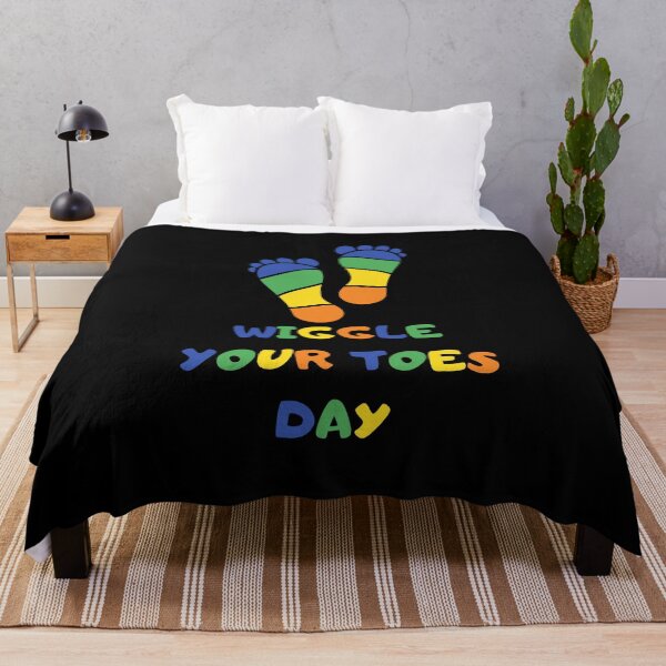Item preview, Wiggle Your Toes Day designed and sold by Destine99.
