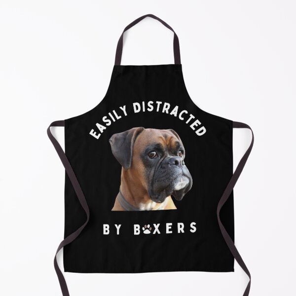 Item preview, Easily distracted by boxers | graphic boxer dog quote easily distracted by boxers designed and sold by Hartics.