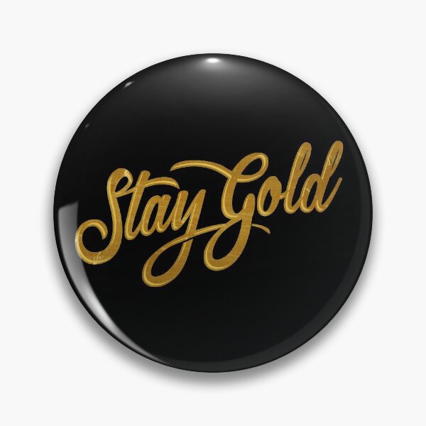 Item preview, Stay Gold designed and sold by depresident.