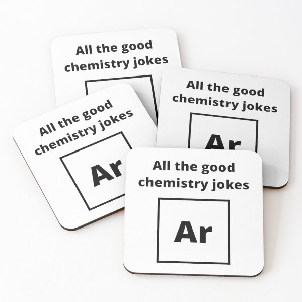 Artikelvorschau, All The Good Chemistry Witze Argon entworfen und verkauft von Caction.