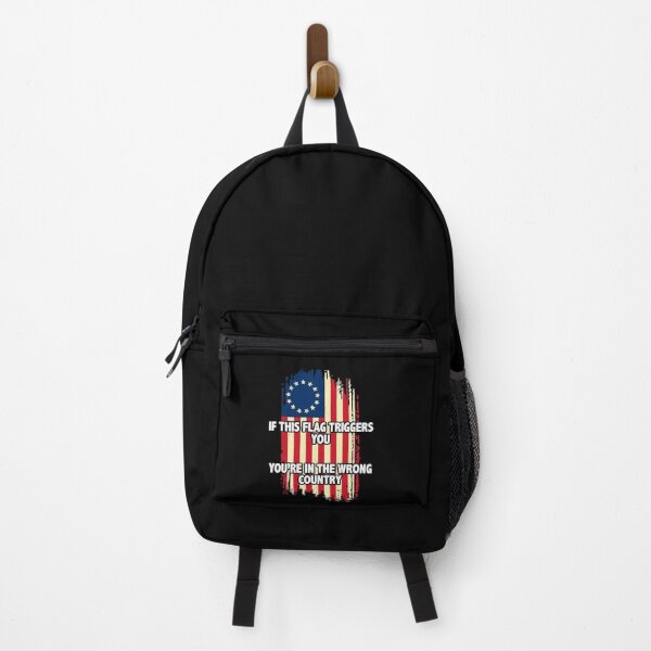 Item preview, If This Flag Triggers You You're In The Wrong Country 1776 designed and sold by Dressed For  Duty.