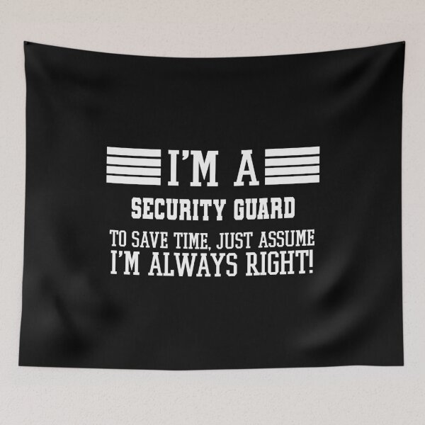 Item preview, Security guard Gift, I'm A Security guard To Save Time Just Assume I'm Always Right Gift For Funny Coworker Boss Mug Gift designed and sold by Orange Pieces.