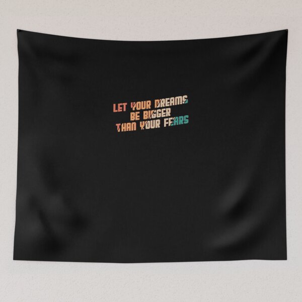 Item preview, Let your dreams be bigger than your fears (grunge texture) designed and sold by Unohana.