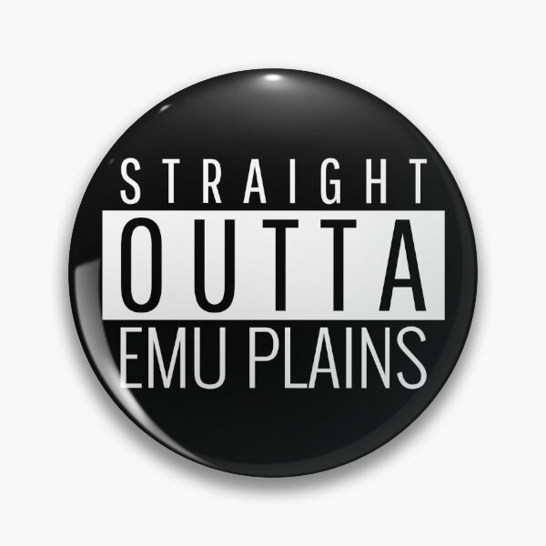 Item preview, Straight Outta Emu Plains New South Wales  designed and sold by Teelogic.