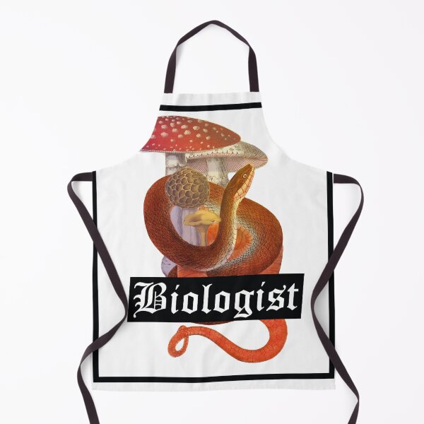 Item preview, Biologist Snake and Mushrooms Design designed and sold by MehranZetzsche.