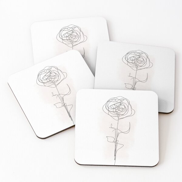Item preview, A Rose is a Rose | Minimal Line Drawing designed and sold by Menega  Sabidussi.