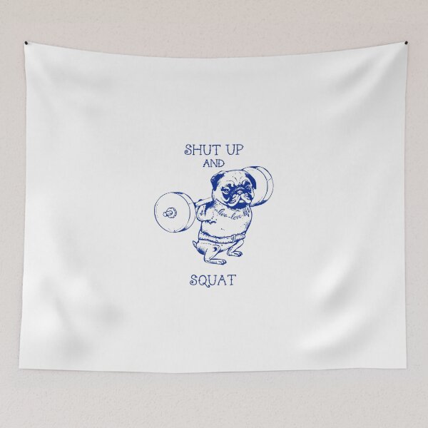 Item preview, Pug Dog - Shut up and Squad designed and sold by LeHongTien.