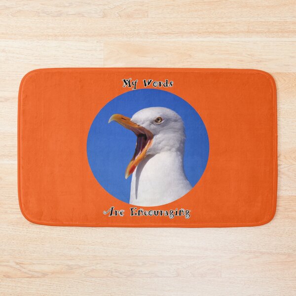 Item preview, Encouraging Words Seagull designed and sold by Judi Saunders.