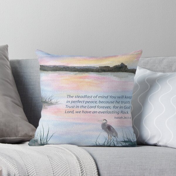 Item preview,   Our Peace- Isaiah 26:3-4 designed and sold by Diane Hall Watercolors.
