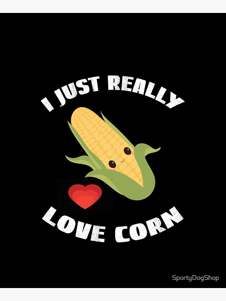 Disover I Just Really Love Corn Apron