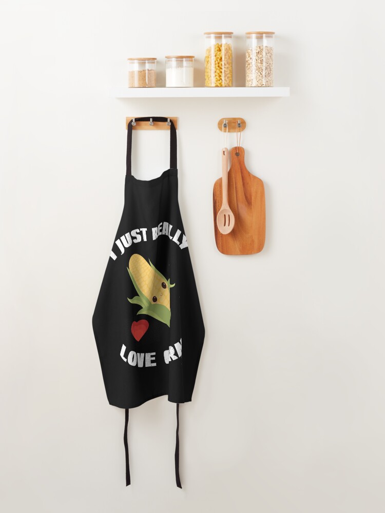 Discover I Just Really Love Corn Apron