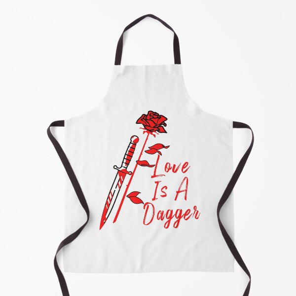 Item preview, Love Is A Dagger With Rose - Artsy & Handwritten designed and sold by ecdato.