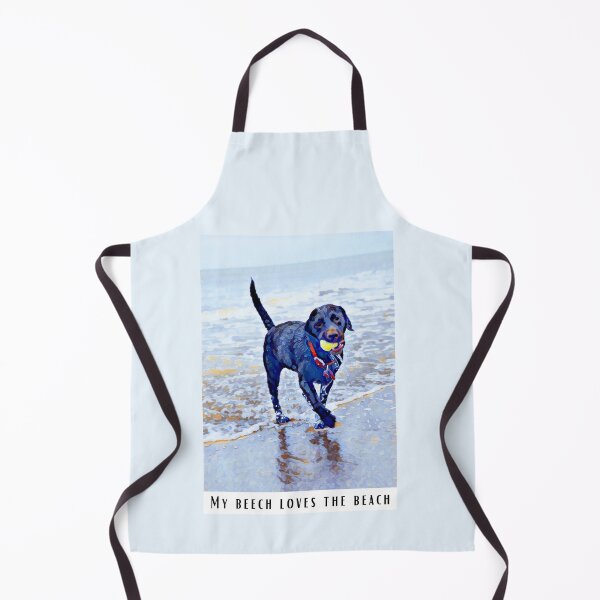 Item preview, My Beech Loves the Black Lab Funny Abstract Dog Meme designed and sold by PeriodicLabel.