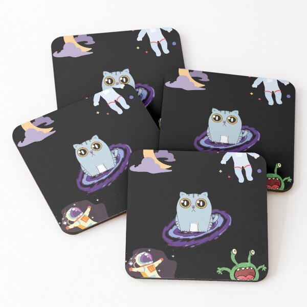 Item preview, The Space Cat Sticker pack designed and sold by Magic-Stone.