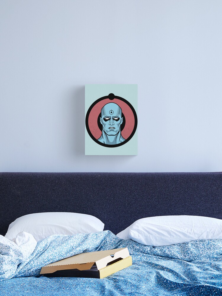 Rorschach canvas, Jon Osterman print, Doctor Manhattan, Street wall art, Rain print, Comics hotsell wall art, Comics canvas, Home Office decor