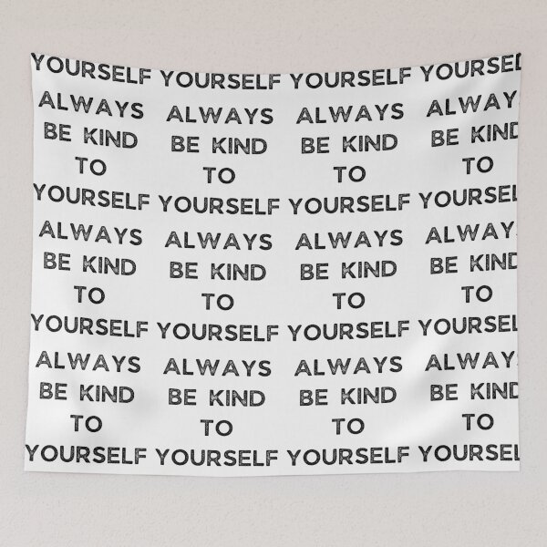 Item preview, GALATHI Always be kind to yourself - Self Reflection designed and sold by Galathi Designs.