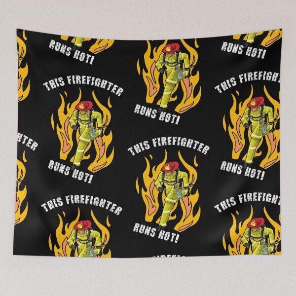Item preview, Hot Firefighter, Firefighter The Myth The Legend designed and sold by SportyDogShop.