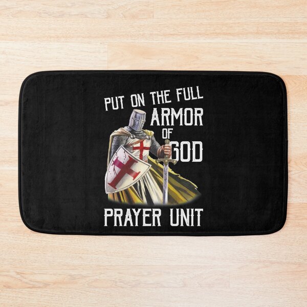 Item preview, Put On The Full Armor Of God Christian Religious Quote designed and sold by Dressed For  Duty.