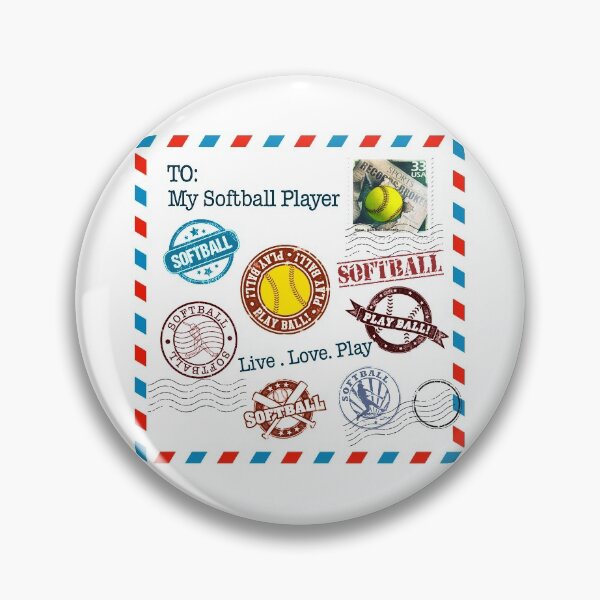 Item preview,  Stamp for Softball Lover  designed and sold by LeHongTien.