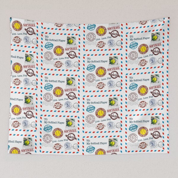 Item preview,  Stamp for Softball Lover  designed and sold by LeHongTien.