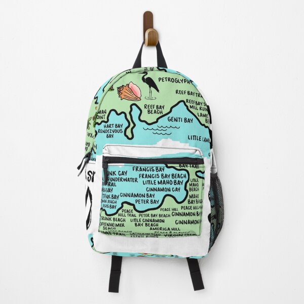 Item preview, St John Map designed and sold by fiberandgloss.